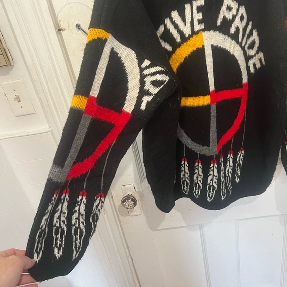 Colorful Unisex Alpaca Sweater Alpaca Wool - Picture 5 of 10